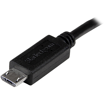 StarTech 8in Micro Usb To Micro Usb Otg Cable M/m (UUUSBOTG8IN)