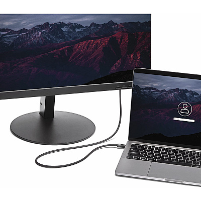 StarTech 2m Thunderbolt 3 (20gbps) Usb-c Cable - Thunderbolt, Usb, And Displayport Compatible (TBLT3MM2M)