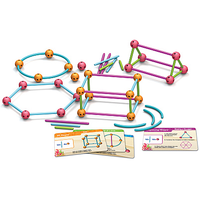 Learning Resources Dive Shapes Sea/Build Geometry Set (LRN1773)