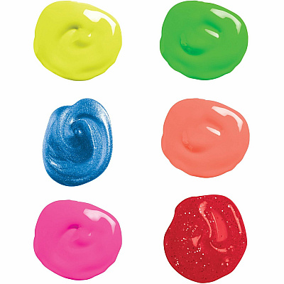Prang Power Fluorescent Paint Set (DIX10799)