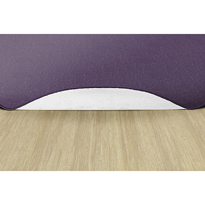 Flagship Carpets Classic Solid Color 6' Round Rug (AS27PP)