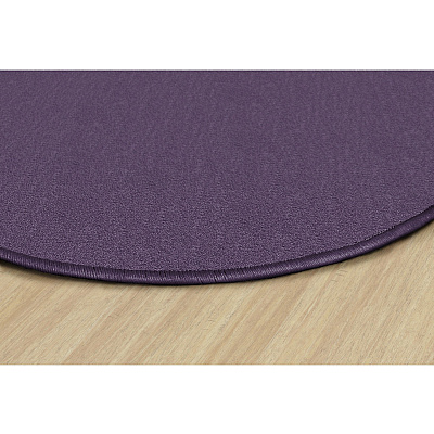 Flagship Carpets Classic Solid Color 6' Round Rug (AS27PP)