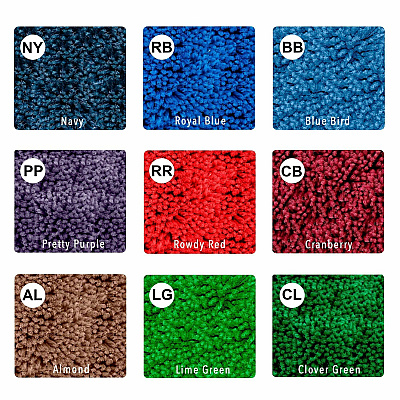 Flagship Carpets Classic Solid Color 6' Round Rug (AS27RB)