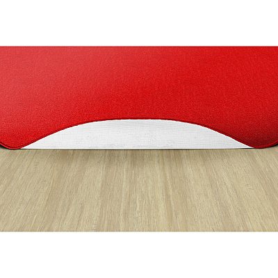 Flagship Carpets Classic Solid Color 6' Round Rug (AS27RR)