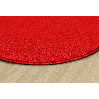 Flagship Carpets Classic Solid Color 6' Round Rug (AS27RR)