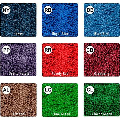 Flagship Carpets Classic Solid Color 12' Oval Rug (AS45CB)