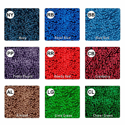 Flagship Carpets Classic Solid Color 12' Oval Rug (AS45RB)