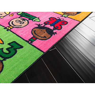 Flagship Carpets Easy Care Fun At School Rug (CE19028W)