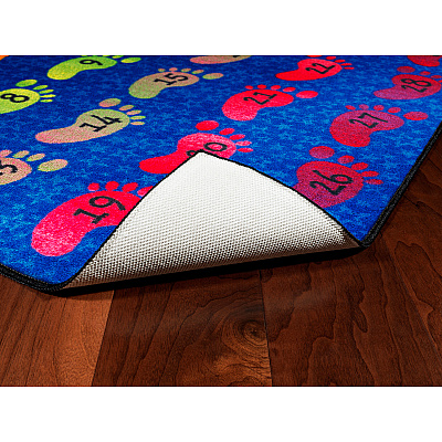 Flagship Carpets Easy Care Counting Feet Rug (CE19328W)