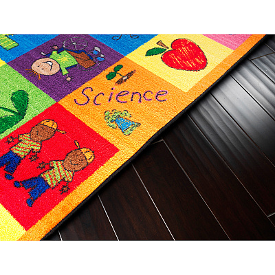 Flagship Carpets Easy Care Primary Pictures Rug (CE19422W)