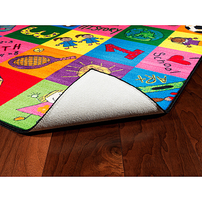 Flagship Carpets Easy Care Primary Pictures Rug (CE19428W)