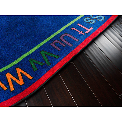 Flagship Carpets Know Your ABCs Oval Rug (FE11059A)