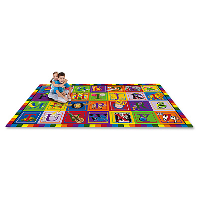 Flagship Carpets ABC Blocks Alphabet Rug (FE11132A)