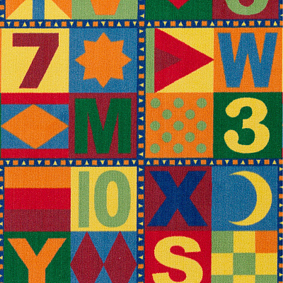 Flagship Carpets Floors That Teach Round Rug (FE14887A)