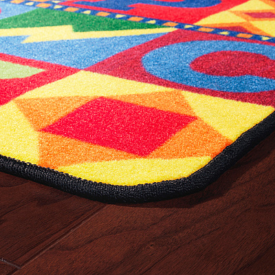 Flagship Carpets Floors That Teach Round Rug (FE14887A)