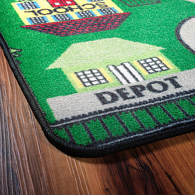 Flagship Carpets Places To Go Activity Rug (FE15116A)