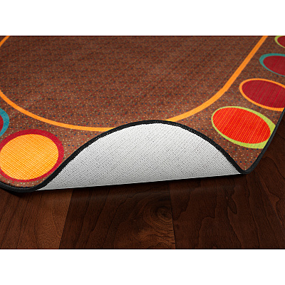 Flagship Carpets Calm Sitting Spots Oval Rug (FE30533A)