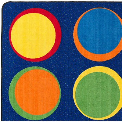 Flagship Carpets Cheerful Sitting Spots Rectangular Rug (FE30644A)