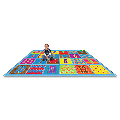 Flagship Carpets Counting Fun 20-seat Rug (FE33632A)
