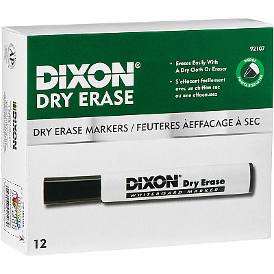 Ticonderoga Dry Erase Markers (DIX92107)