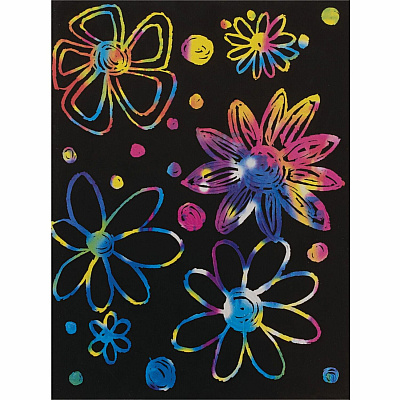 Creativity Street Now You See It! Etch Rainbow Board (PAC4627)