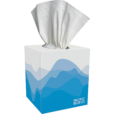 Pacific Blue Select Facial Tissue by GP Pro - Cube Box (GPC46200CT)