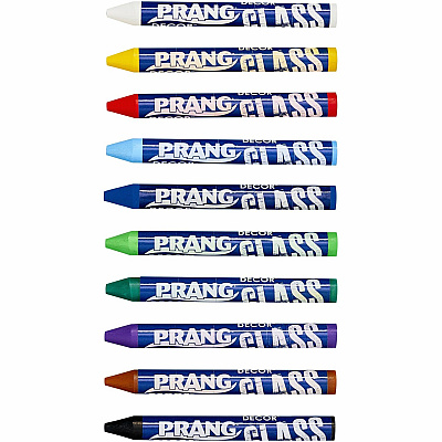 Prang Decor Glass Crayons (DIX74010)