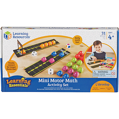 Learning Resources Mini Motor Math Activity Set (LRN7731)