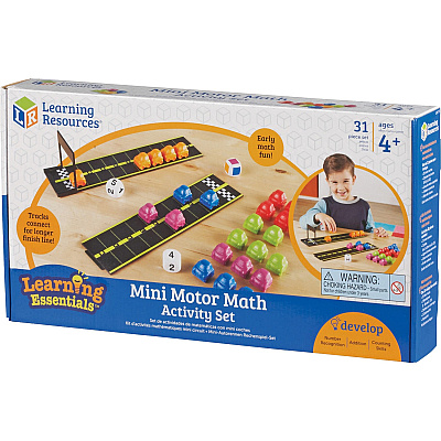 Learning Resources Mini Motor Math Activity Set (LRN7731)