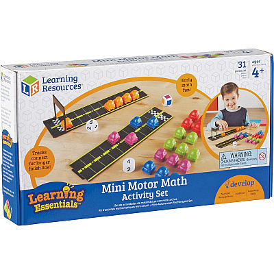 Learning Resources Mini Motor Math Activity Set (LRN7731)