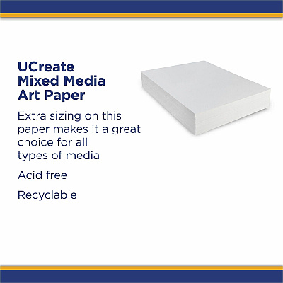 UCreate Art1st Mixed Media Art Paper (PAC4835)