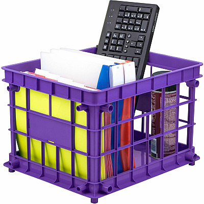 Storex Storage Crate (STX61473U03C)