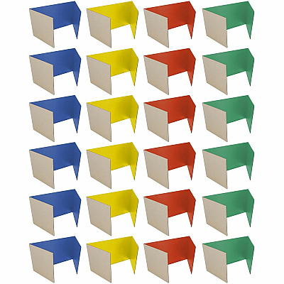 Flipside Color Tri-fold Study Carrel (FLP60045)