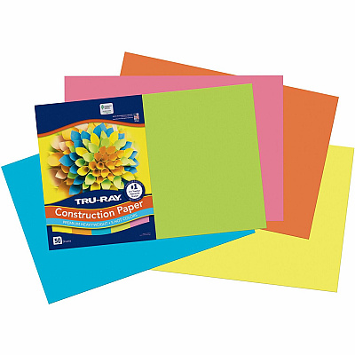 Tru-Ray Construction Paper (PAC6597)