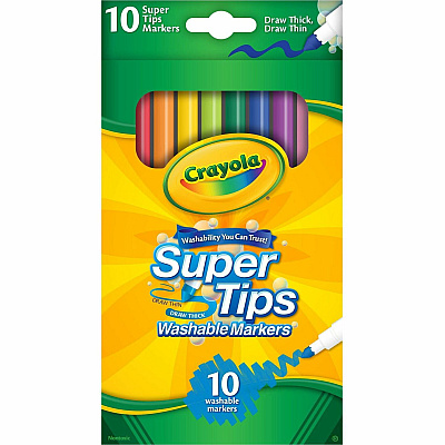 Crayola Super Tips 10-color Washable Markers (CYO588610)