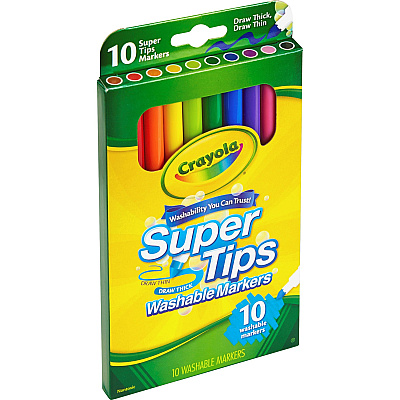 Crayola Super Tips 10-color Washable Markers (CYO588610)