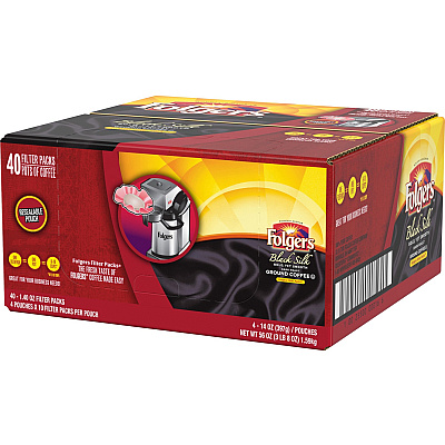 Folgers Ground Black Silk Coffee (FOL00016)