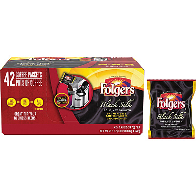 Folgers Ground Black Silk Coffee (FOL00019)