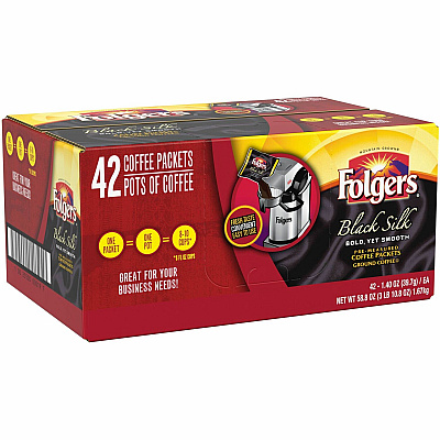 Folgers Ground Black Silk Coffee (FOL00019)