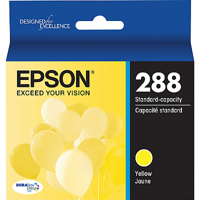 Epson DURABrite Ultra T288 Original Standard Yield Inkjet Ink Cartridge - Yellow - 1 Each (T288420S)