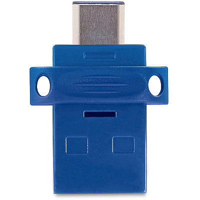 Verbatim 64GB Store 'n' Go Dual USB 3.2 Gen 1 Flash Drive for USB-C Devices - Blue (99155)