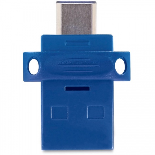 Verbatim 32GB Store 'n' Go Dual USB 3.0 Flash Drive for USB-C Devices - Blue (99154)