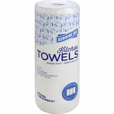 Genuine Joe Kitchen Roll Flexible Size Towels (GJO24085)