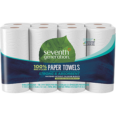 Seventh Generation 100% Recycled Paper Towels (SEV13739PK)