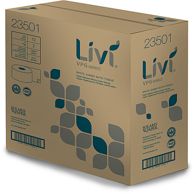 Livi Solaris Paper Jumbo Bath Tissue (SOL23501)