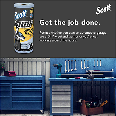 Scott Heavy Duty Shop Towels (KCC32992)