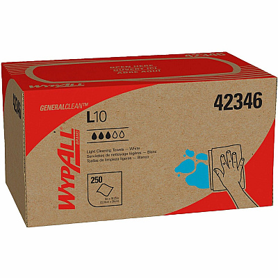 Wypall GeneralClean L10 Light Cleaning Towels (KCC42346)