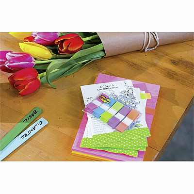 Post-it Flags in On-the-Go Dispenser - Bright Colors (MMM6835CB2)