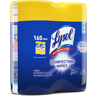 LYSOL Disinfecting Wipes (RAC80296PK)