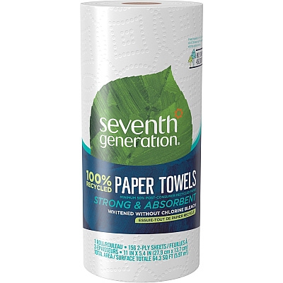 Seventh Generation 100% Recycled Paper Towels (SEV13722)